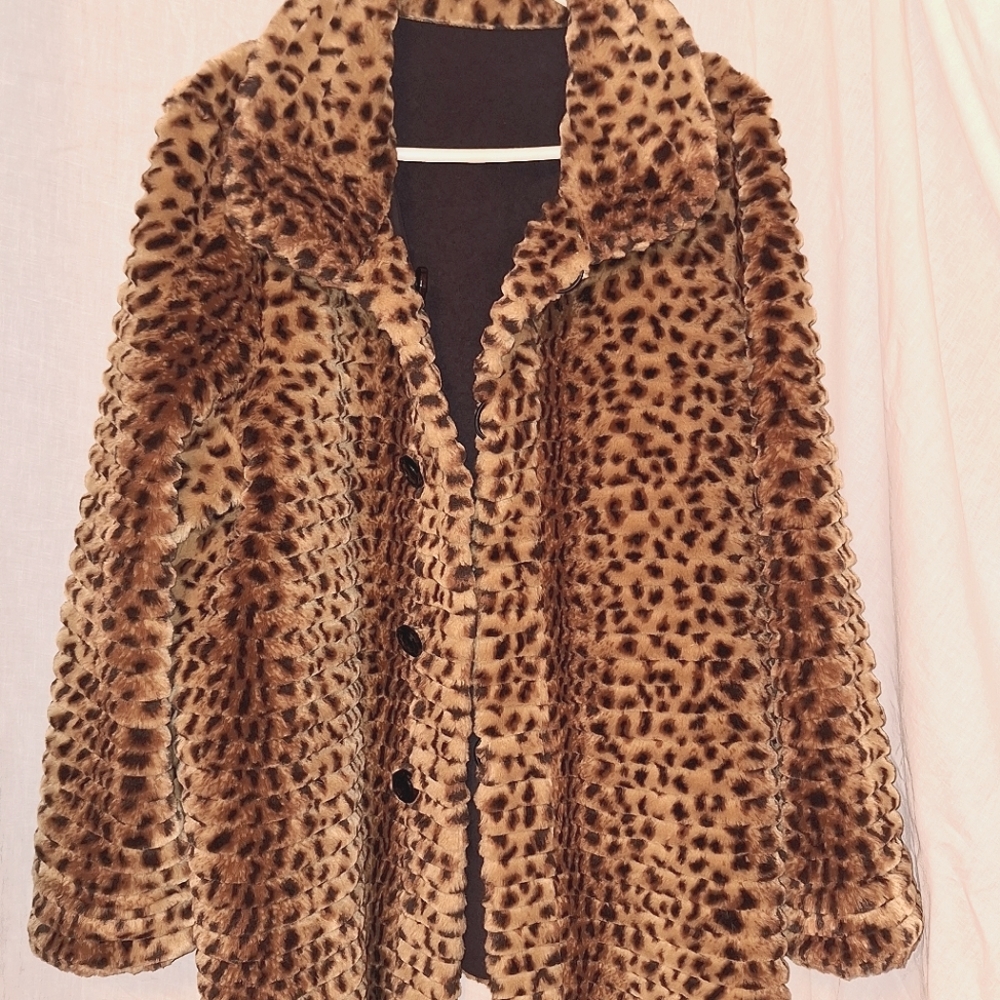 🍂DENNIS by DENNIS BASSO🍂Faux Fur Jacket